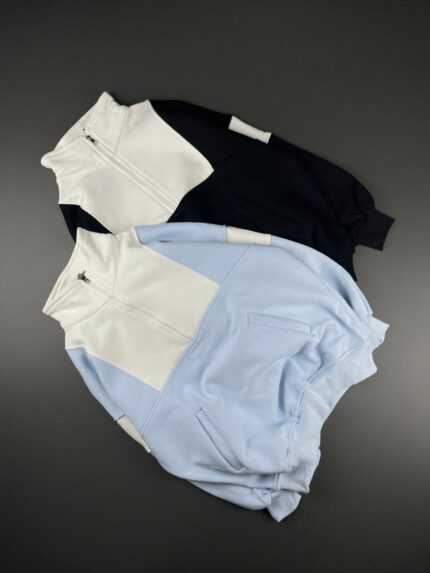 نیم زیپ دو رنگ