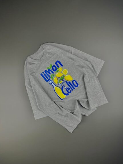 تیشرت طوسی limon